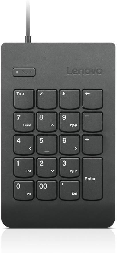 Lenovo KBD_BO Num Keypad 1 numeriek toetsenbord Universeel USB Zwart