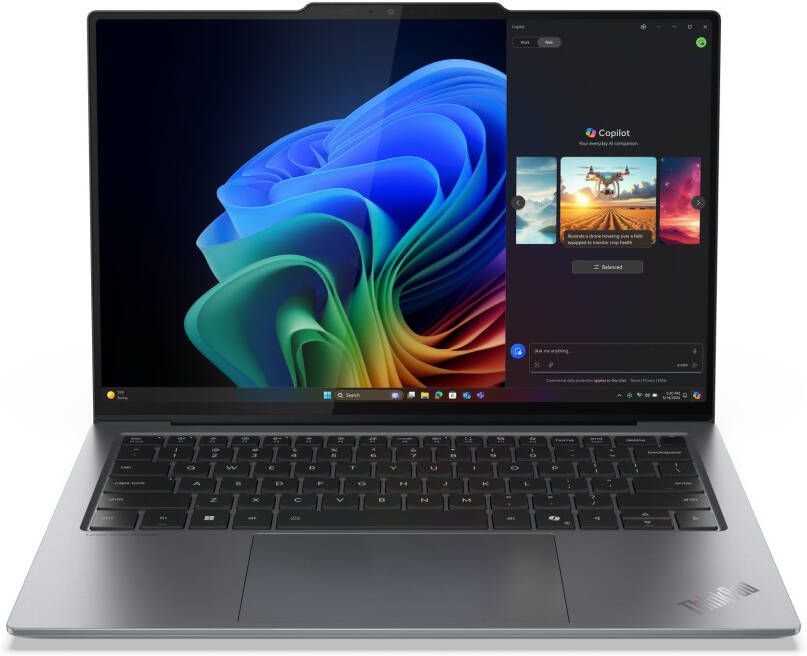 Lenovo ThinkPad X9-14 Intel Core Ultra 7 258V Laptop 35 6 cm (14") WUXGA 32 GB LPDDR5x-SDRAM 1 TB SSD Wi-Fi 7 (802.11be) Windows 11 Pro Grijs