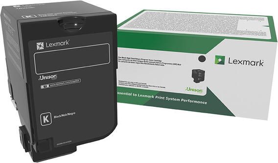 Lexmark toner zwart 13.000 pagina's OEM: 75B20K0 - Foto 1