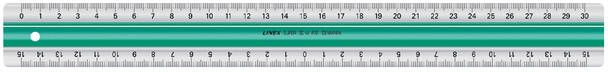HAMELIN LINEX Super Series liniaal 30 cm s30mm groen