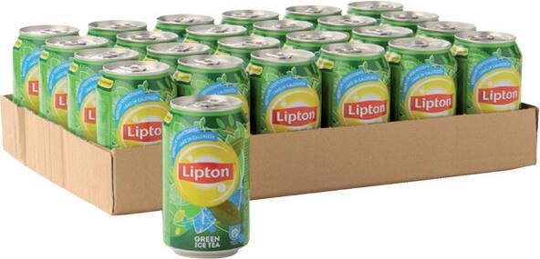 Lipton Frisdrank Ice Tea green blik 330ml