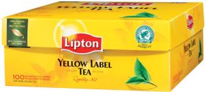 Lipton Thee Yellow label zonder envelop 100 stuks