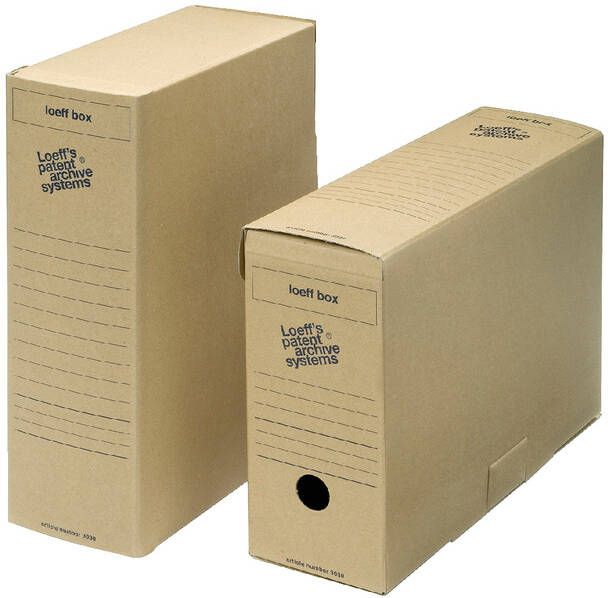 Loeff's Archiefdoos Box 3030 folio 370x260x115mm