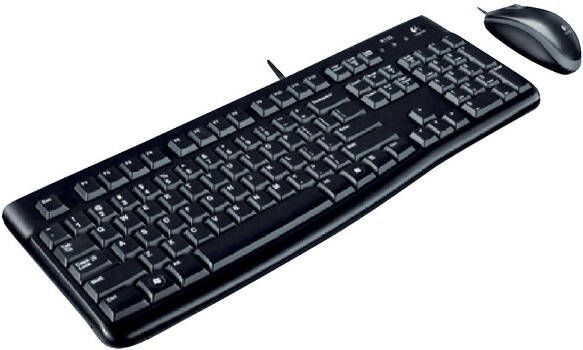 Logitech Desktop MK120 toetsenbord USB QWERTY UK International Zwart (920-002562) - Foto 3