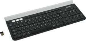 Logitech K780 Multi-Device Wireless Keyboard toetsenbord RF-draadloos Bluetooth QWERTY Engels Grijs Wit (920-008042)