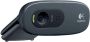 Logitech C270 webcam 3 MP 1280 x 720 Pixels USB 2.0 Zwart (960-001063) - Thumbnail 1