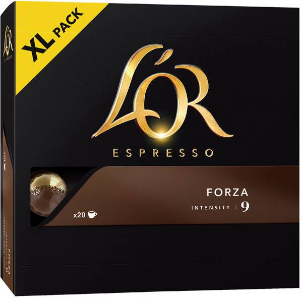 L'or Koffiecups espresso Forza 20 stuks