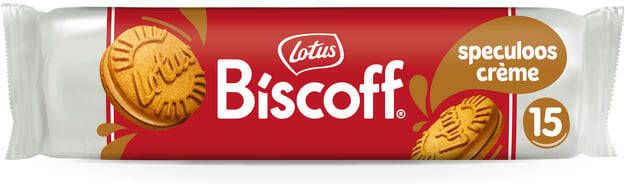 Lotus Koekjes Biscoff sandwich speculooscreme 15 stuks