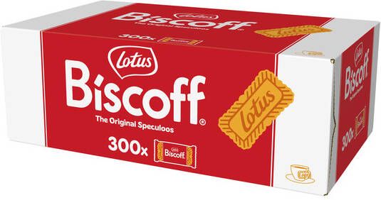 Lotus Koekjes Biscoff speculoos doos 300 stuks