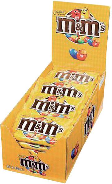 M&M 's pinda single 24x45gr