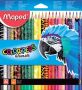 Maped kleurpotloden Color&apos Peps Animals kartonnen etui met 24 stuks in geassorteerde kleuren - Thumbnail 2