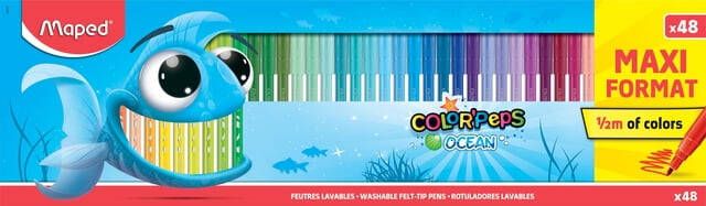 Maped Kleurstift Color'Peps Ocean doos Ã  48 kleuren