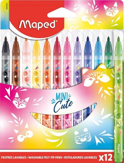 Maped Kleurstiften Mini Cute setÃƒ 12 kleuren