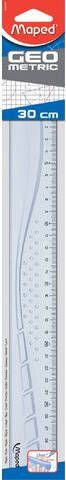 Maped Liniaal Geometric 30cm transparant