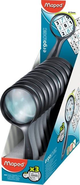 Maped Loep Ergologic 3x vergroting 75mm