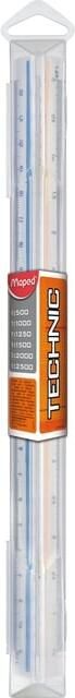 Maped Schaalstok driehoekig 1:500 1000 1250 1500 2000 2500