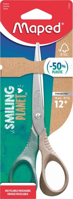 Maped Schaar Smiling Planet rechtshandig16cm