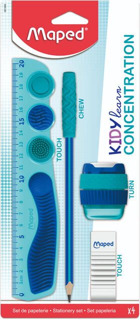 Maped Tekenset Kidy Learn Concentration set ?? 4-delig assorti