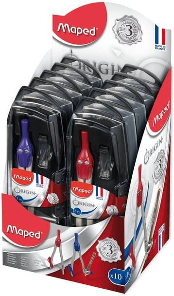 Maped Passer Origin 3delig displayá 10 stuks assorti