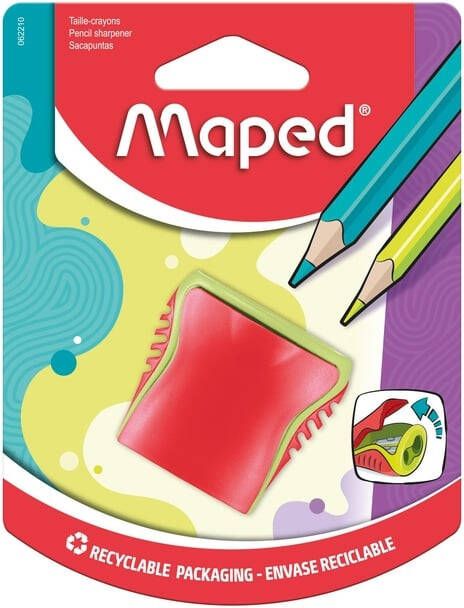 Maped Puntenslijper Boogy 2-gaats op blister