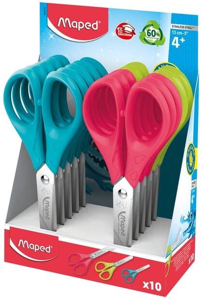 Maped Schaar Essentials 13cm linkshandig assorti