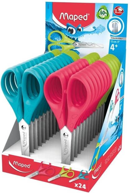 Maped Schaar Essentails 13cm rechtshandig assorti
