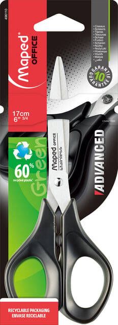 Maped Schaar Office Advanced 17cm zwart