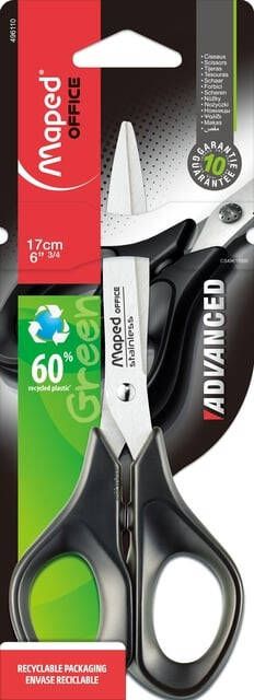 Maped Schaar Office Advanced 17cm zwart