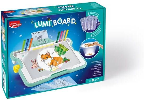 Maped Tekenbord Creativ Lumi'Board met lichtprojectie
