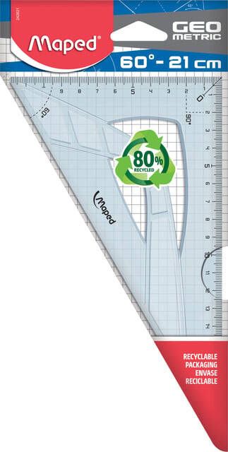 Maped Tekendriehoek Geometric 21cm 60 graden