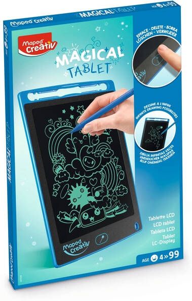Maped Magical Tablet uitwisbaar LCD tekentablet