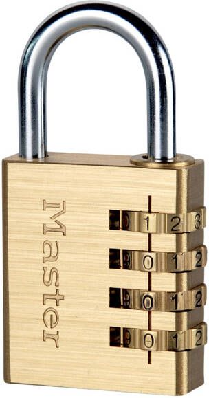 De Raat Master Lock hangslot met combinatieslot model 604EURD