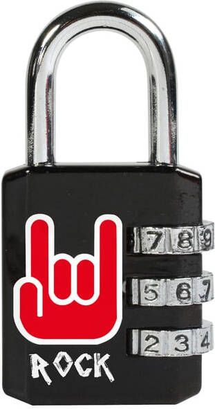 Master Lock Hangslot Masterlock 3-cijfer combinatie 30mm rock patroon