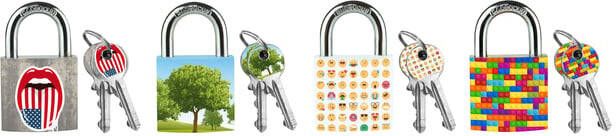 Master Lock Hangslot Masterlock 30mm 4 patronen assorti