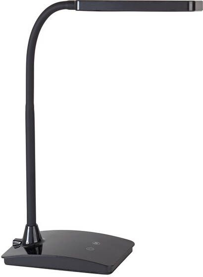 Maul bureaulamp LED Pearly op voet color vario dimbaar zwart