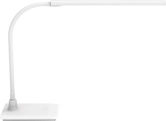 MAUL Bureaulamp Pirro LED dimbaar met voet wit