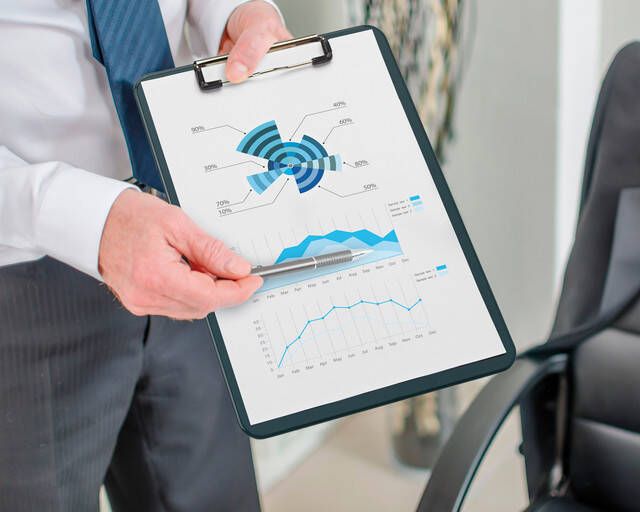 Maul klemplaat hard kunststof A4 staand zwart niet transparant - Foto 3