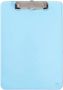 Maul klemplaat Neon hard kunststof A4 staand blauw transparant - Thumbnail 2