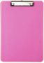 MAUL Klembord A4 staand transparant PS neon roze - Thumbnail 2