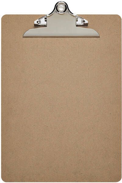 Securit menukaart Clipboard ft 34 x 23 cm uit hout
