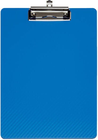 Maul klemplaat Flexx PP A4 staand helder blauw