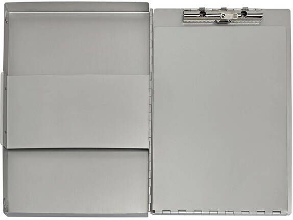 Maul assist klembordkoffer aluminium A4 staand draait linksom open (zijkant) - Foto 3