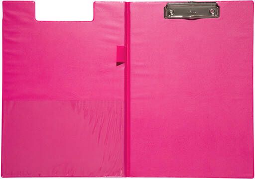 Maul klembordmap met insteek binnenzijde A4 staand roze