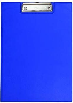 Maul klembordmap met insteek binnenzijde A4 staand blauw