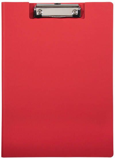 MAUL Klembordmap balance A4 versterkt karton rug 8mm rood
