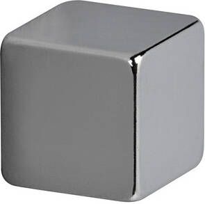 Maul neodymium kubusmagneet 10 x 10 x 10 mm trekkracht 3 8 kg voor glas- en whitebord blister van 4 st