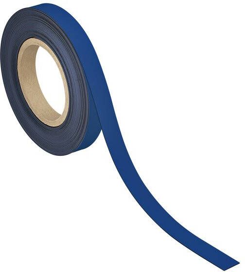 MAUL Magneetband beschrijf- wisbaar 10mx20mmx1mm blauw