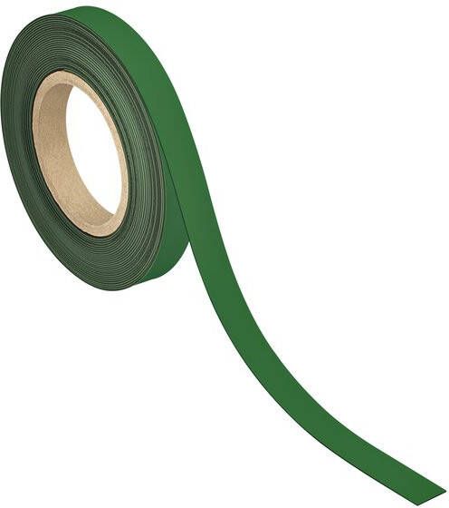 MAUL Magneetband beschrijf- wisbaar 10mx20mmx1mm groen