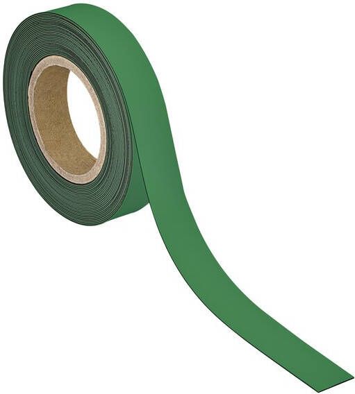 MAUL Magneetband beschrijf- wisbaar 10mx30mmx1mm groen