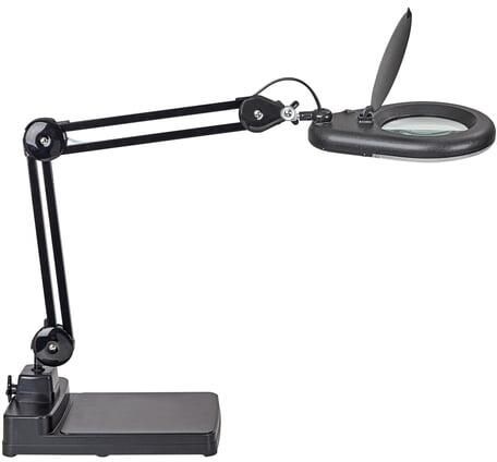 MAUL Loeplamp Viso LED met voet zwart